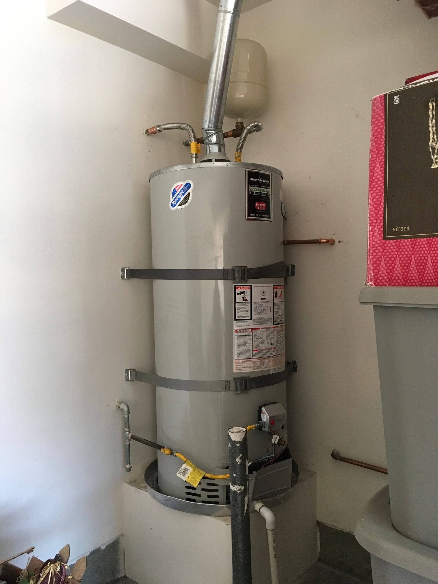 Commercial water heater service