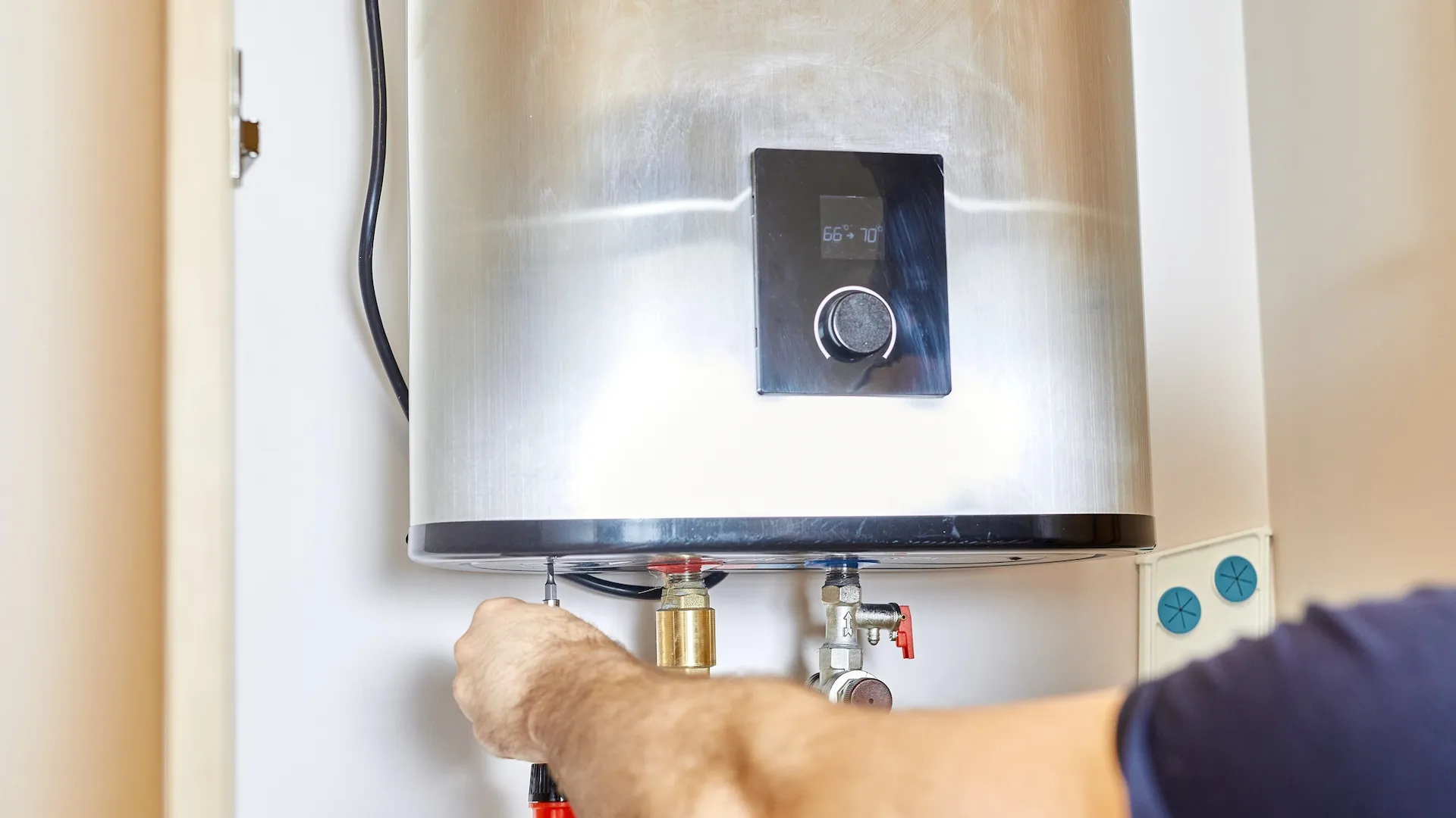 Residential water heater service