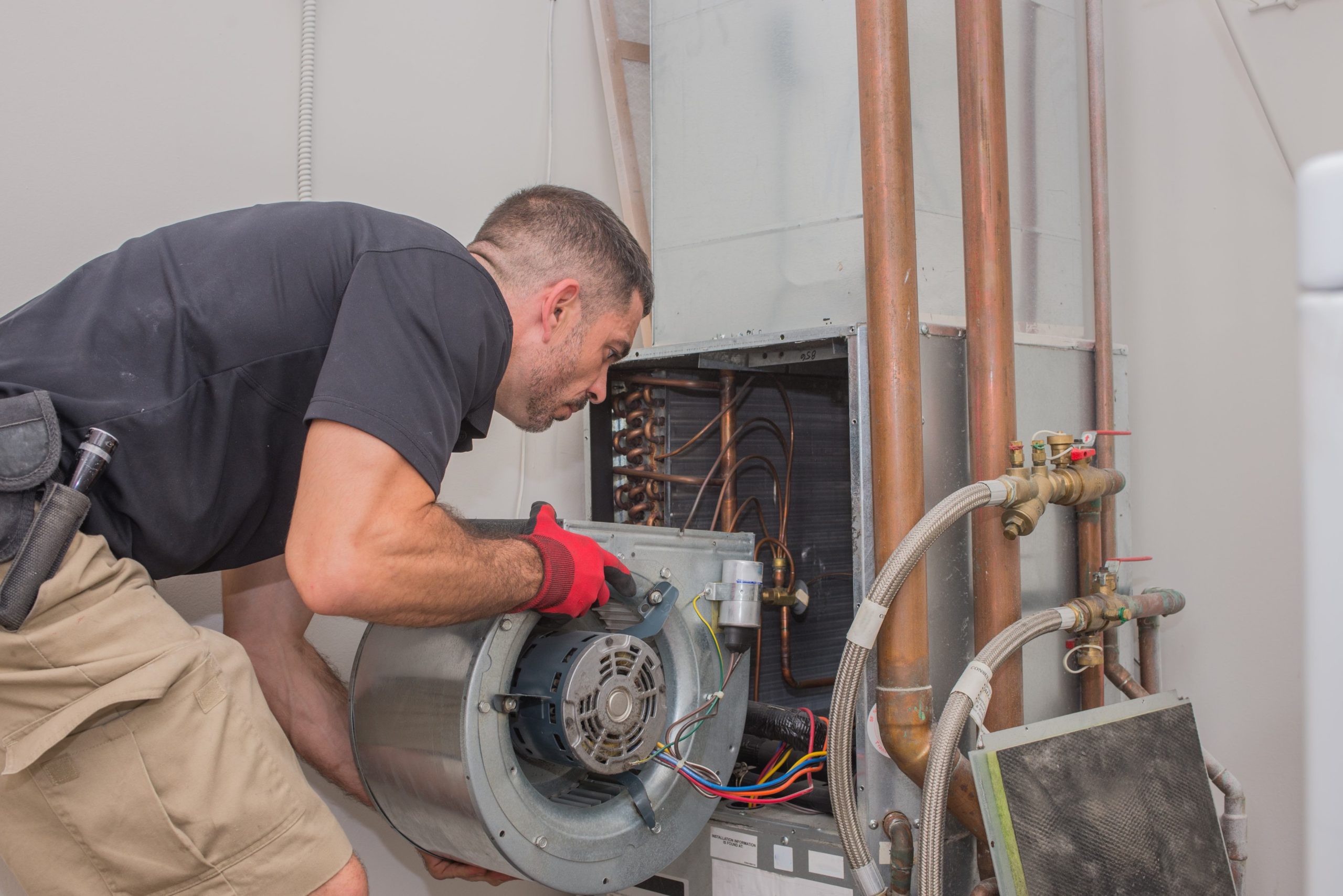 Professional heating system repair